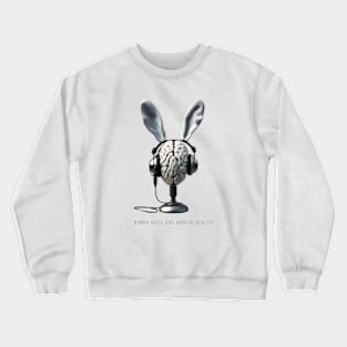 Brain Headphones Crewneck Sweatshirt